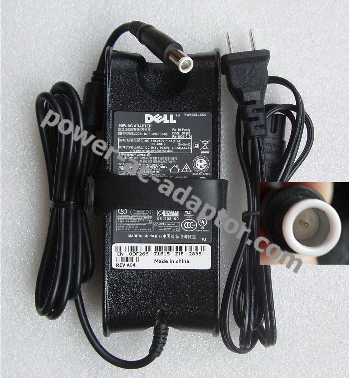 90W Dell Inspiron 14R 14R(N4010)14R(N4110) Notebook AC Adapter